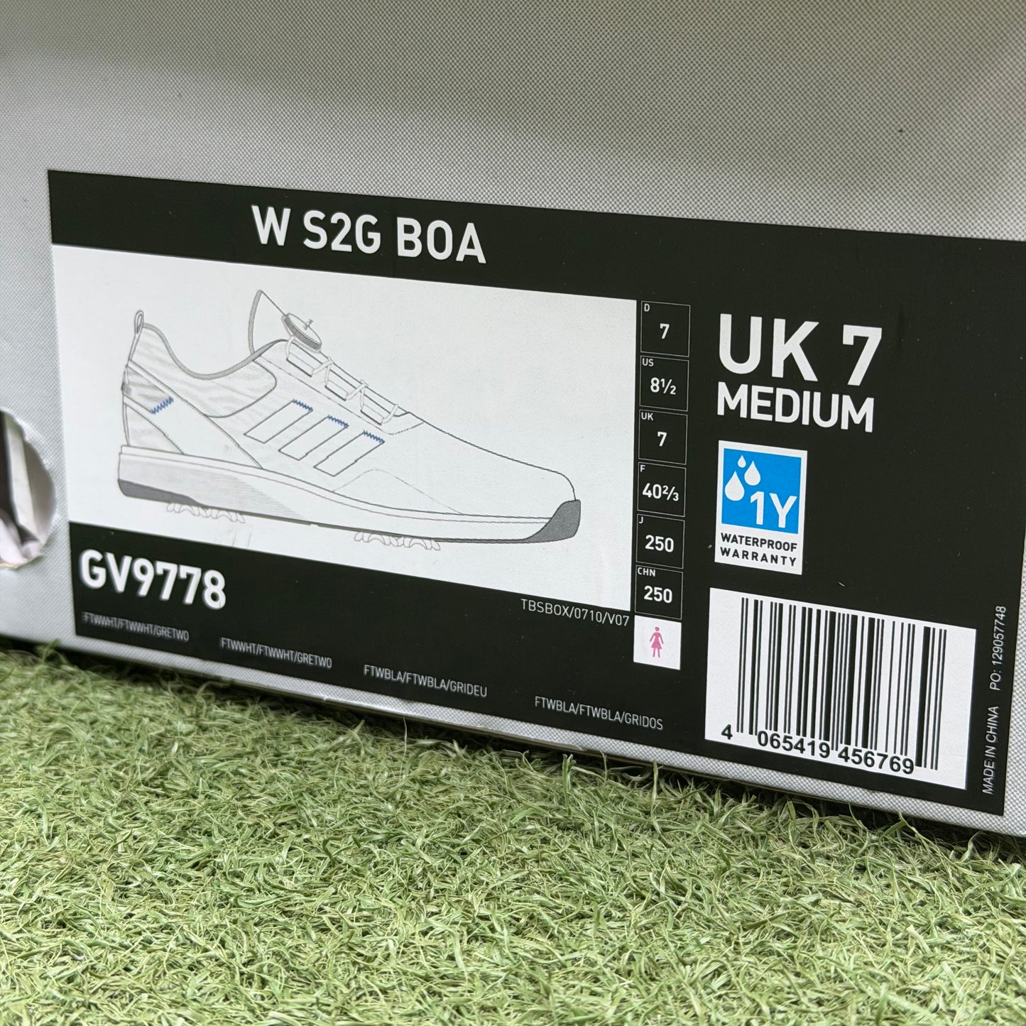 adidas S2G BOA Women's Golf Shoes / UK 7