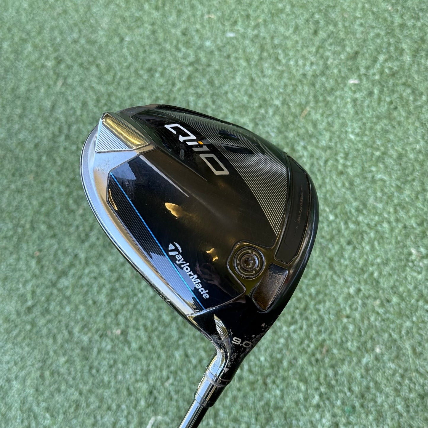 TaylorMade Qi10 Golf Driver / 9 Degree / Stiff Flex