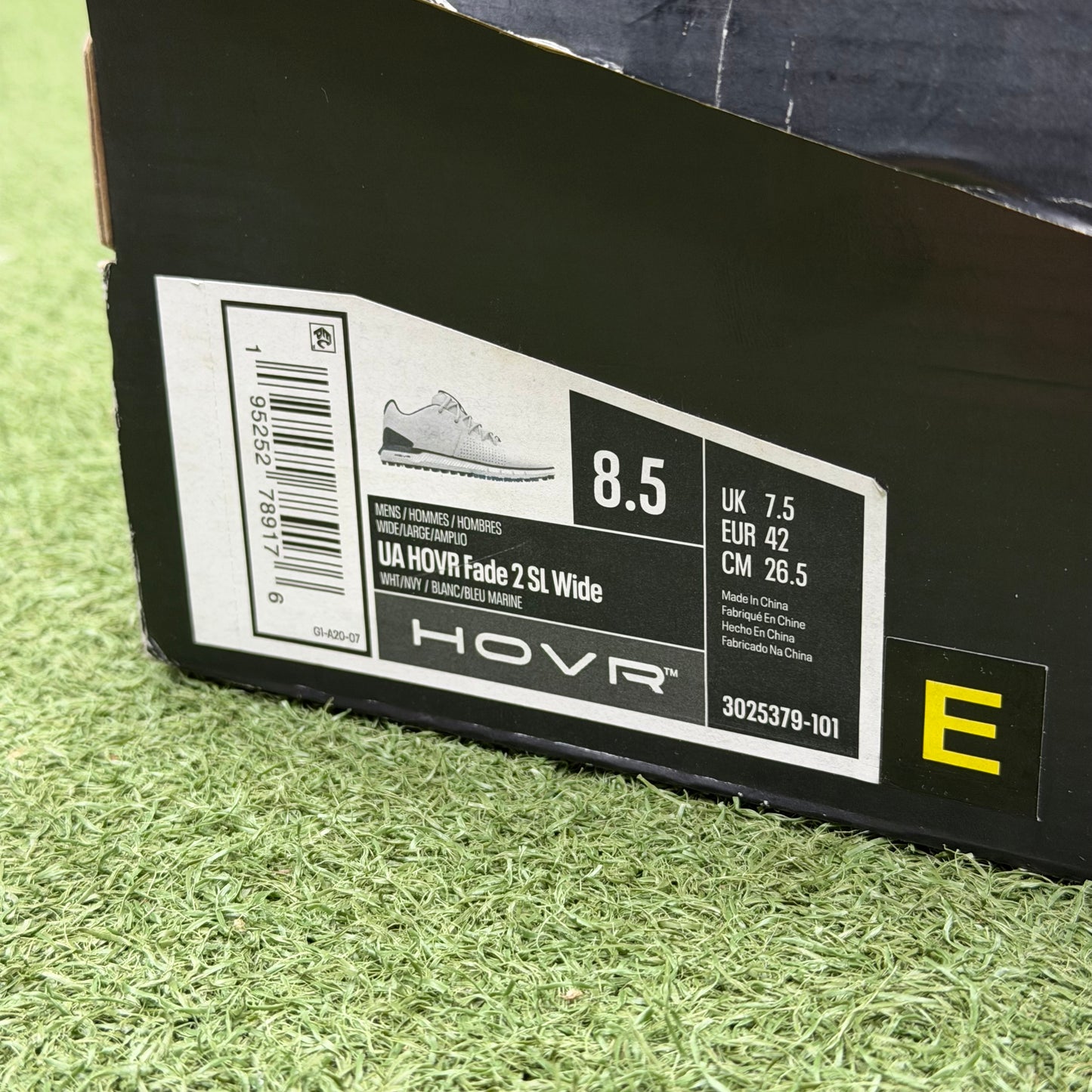 Under Armour HOVR Fade 2 SL Wide Men's Golf Shoe / UK 7.5