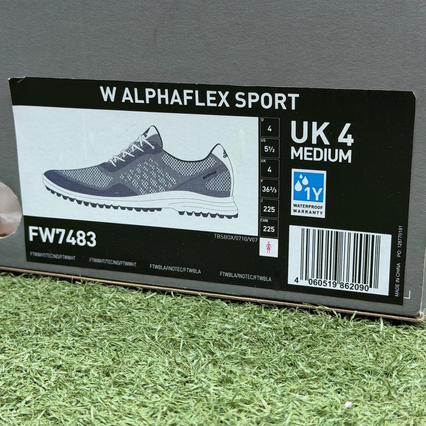 adidas Alphaflex Sport Women's Golf Shoes / UK 4