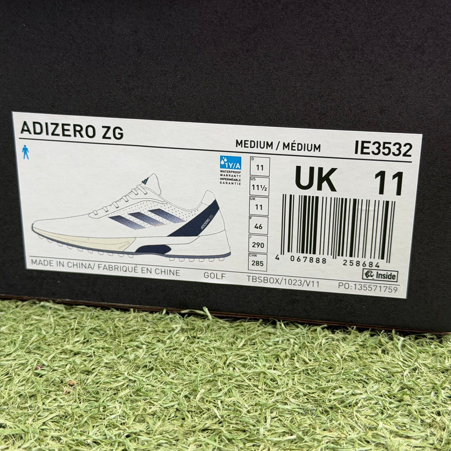 adidas Adizero ZG Men's Golf Shoes / UK 11