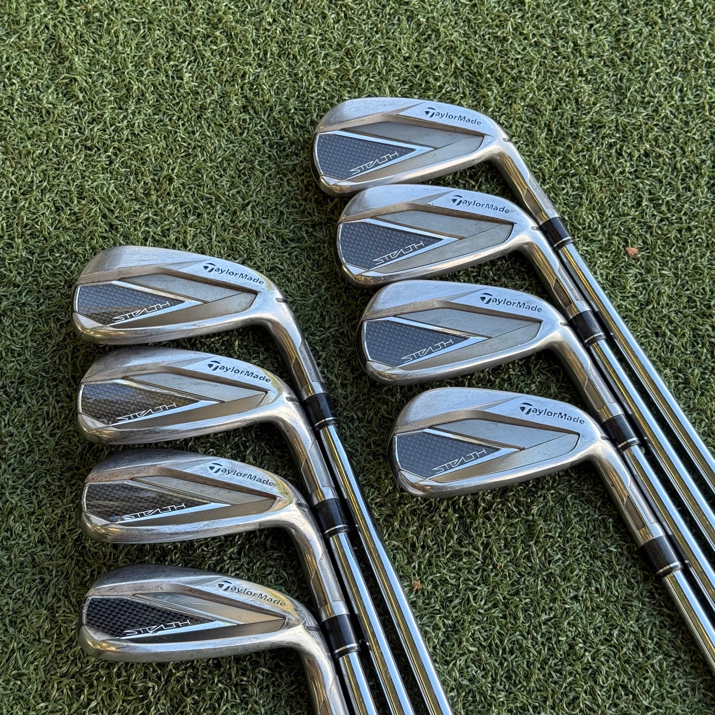 TaylorMade Stealth Iron Set / 4-PW+AW / Regular Flex