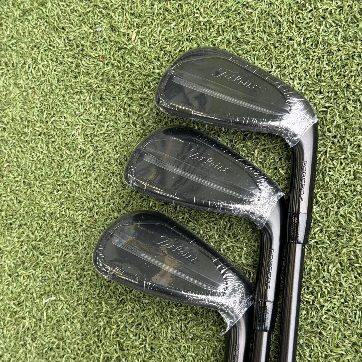 Titleist T200 Black Limited Edition Iron Set / 5-PW+48 / Stiff Flex