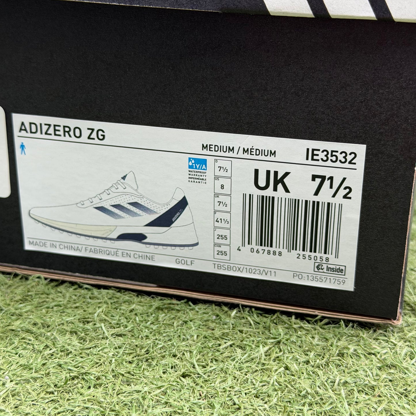 adidas Adizero ZG Men's Golf Shoes / UK 7.5