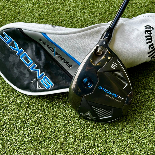 Callaway Paradym Ai Smoke Triple Diamond #3 Fairway Wood / 15 Degree / X-Stiff Flex - Pre Owned Golf