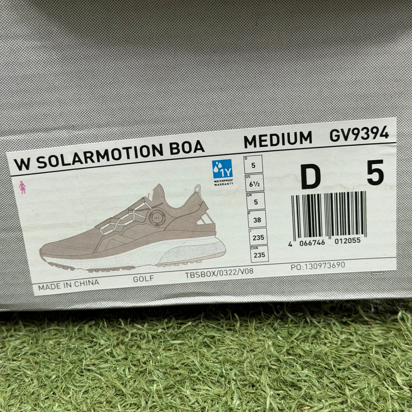 adidas Solarmotion BOA Women's Golf Shoes / UK 5