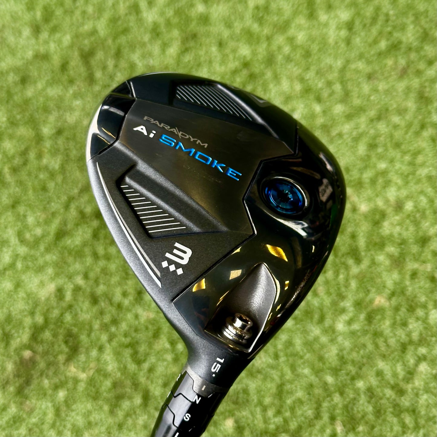Callaway Paradym Ai Smoke Triple Diamond #3 Fairway Wood / 15 Degree / X-Stiff Flex - Pre Owned Golf