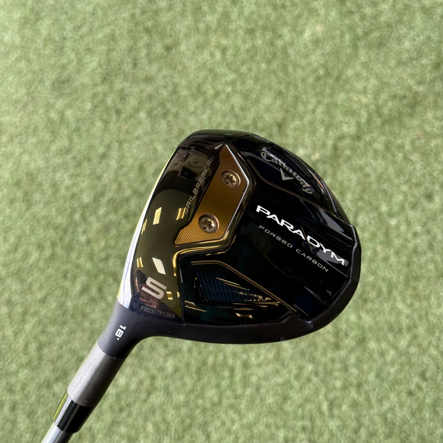 Callaway Paradym #5 Fairway Wood / 18 Degree / Regular Flex / Left Hand - Pre Owned Golf