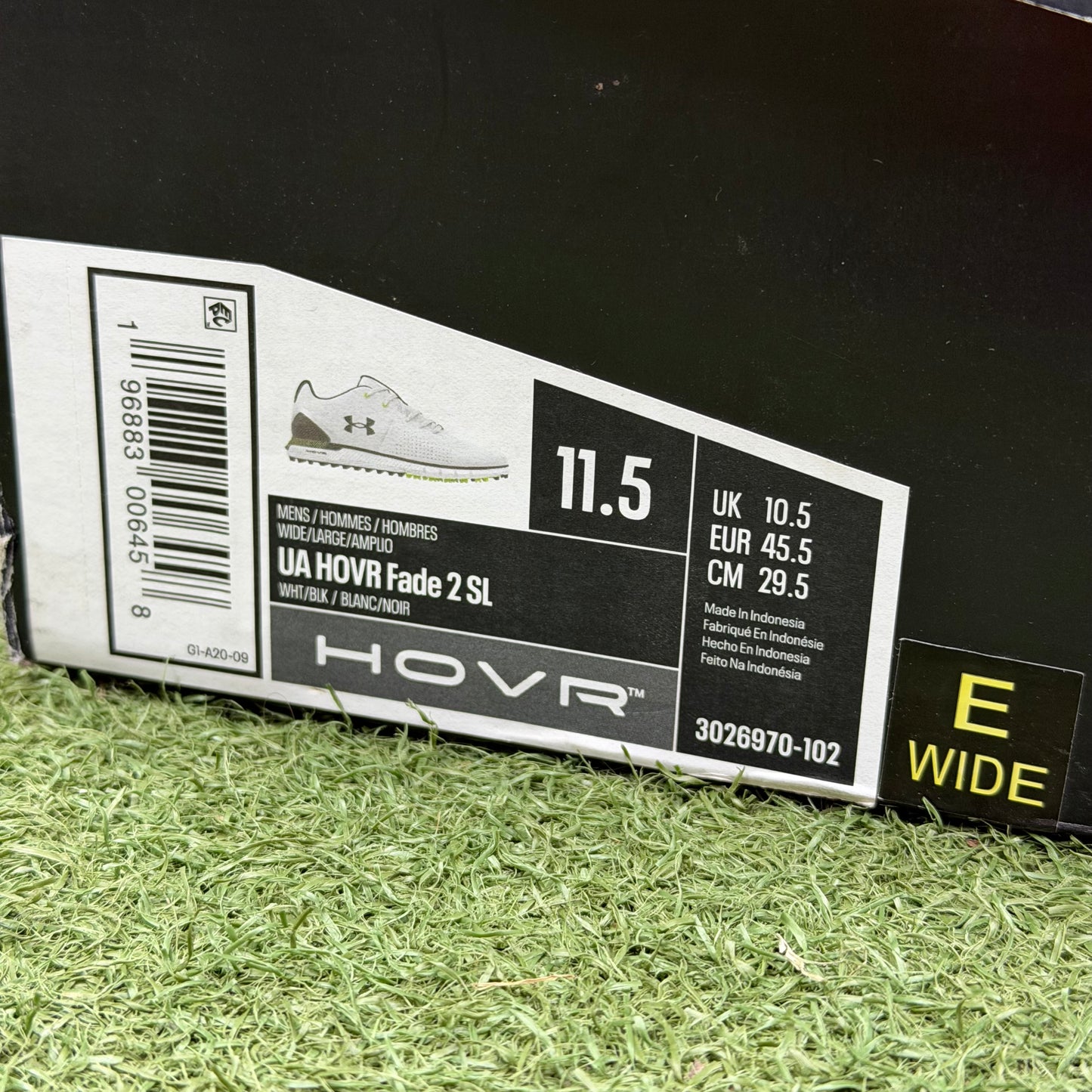 Under Armour HOVR Fade 2 SL Wide Men's Golf Shoe / UK 10.5