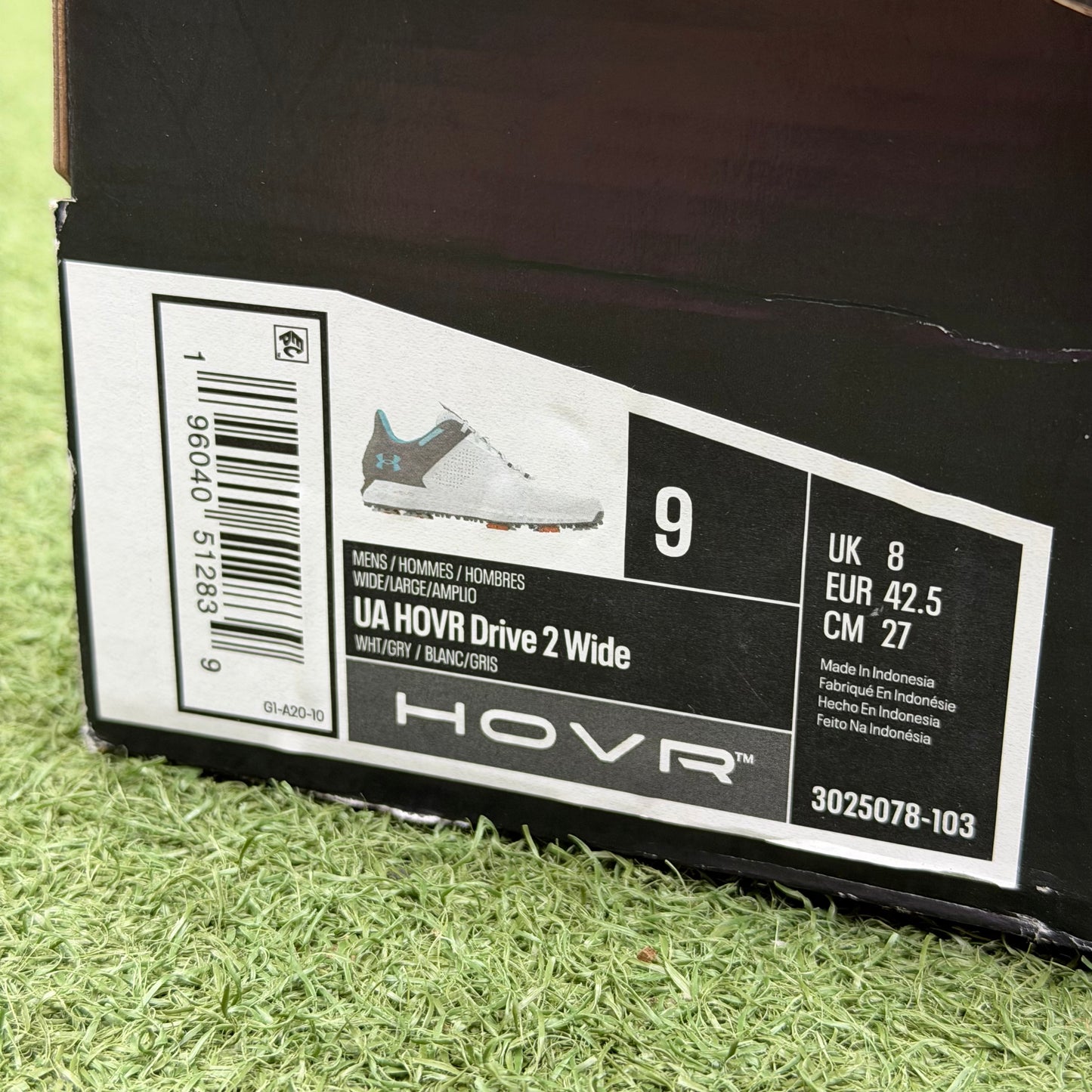 Under Armour HOVR Drive 2 Wide Men's Golf Shoe / UK 8