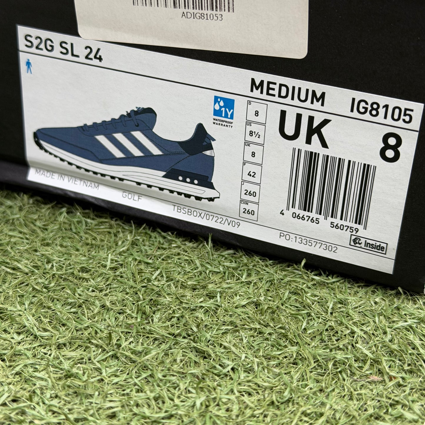 adidas S2G SL 24 Men's Golf Shoes / UK 8