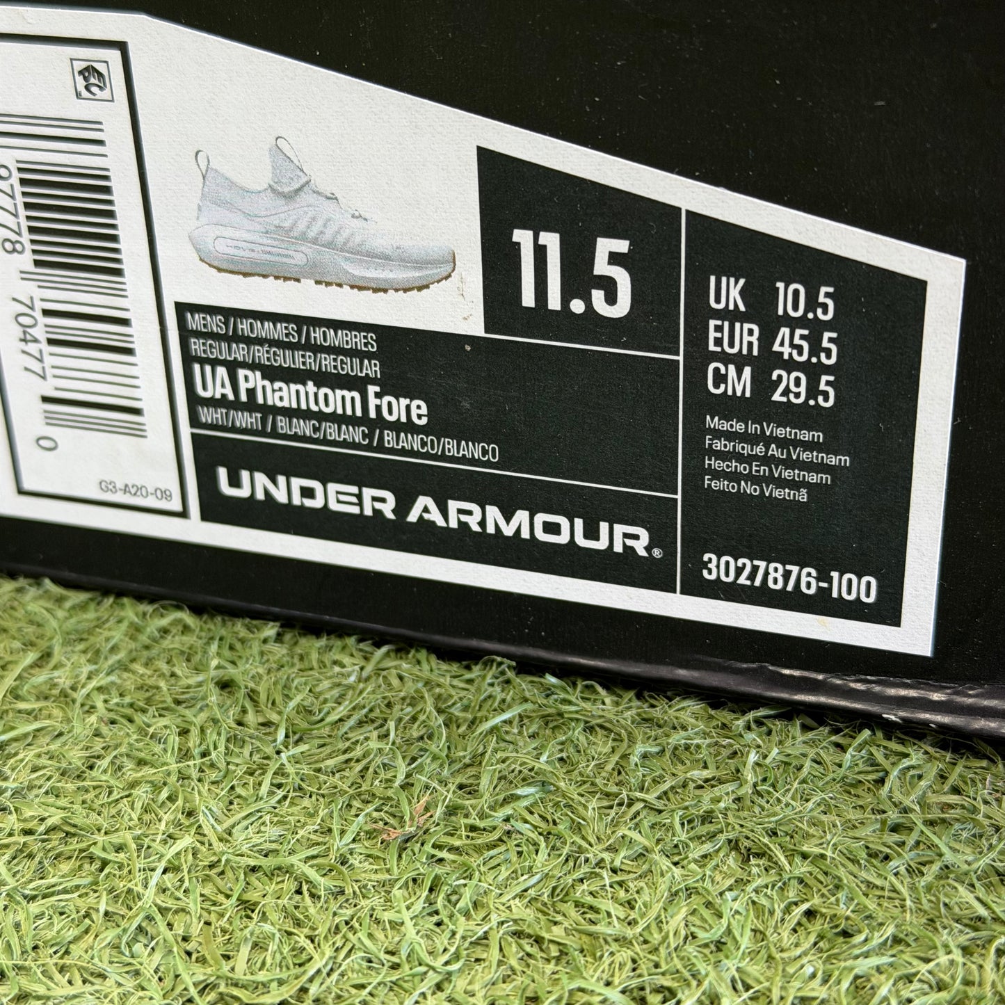 Under Armour Phantom Fore Men's Golf Shoes / UK 10.5 - Pre Owned Golf