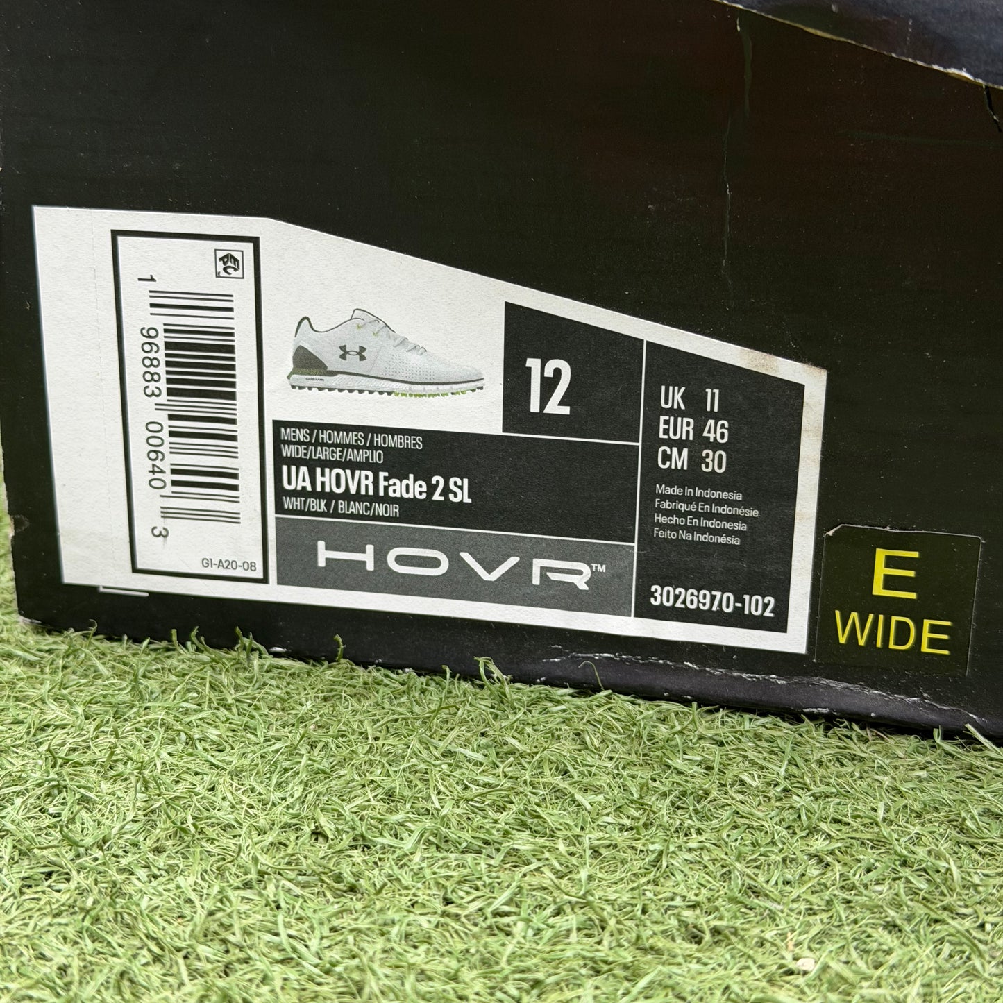 Under Armour HOVR Fade 2 SL Wide Men's Golf Shoe / UK 11