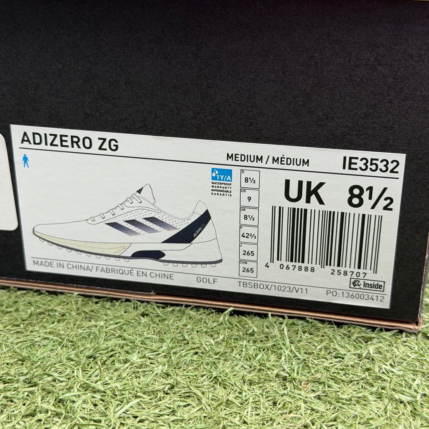 adidas Adizero ZG Men's Golf Shoes / UK 8.5