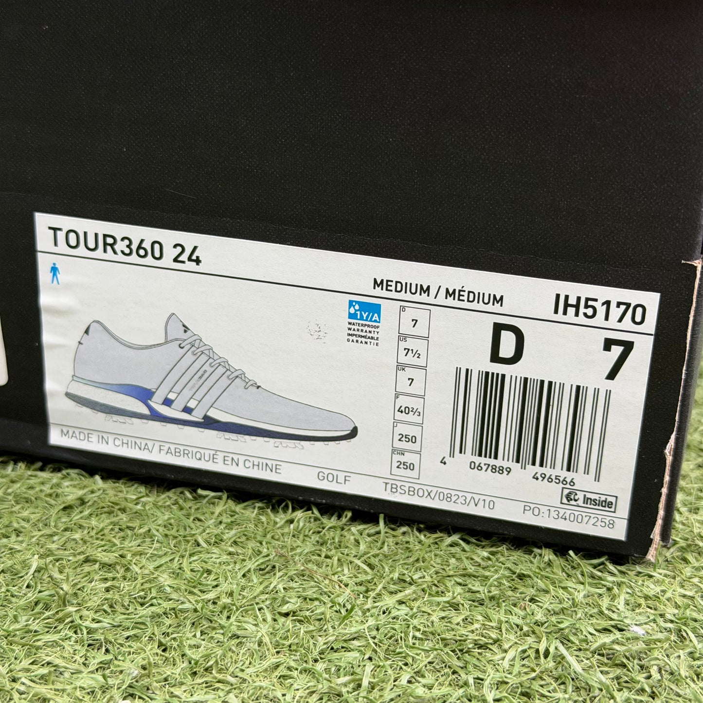 adidas Tour 360 24 Men's Golf Shoes / UK 7