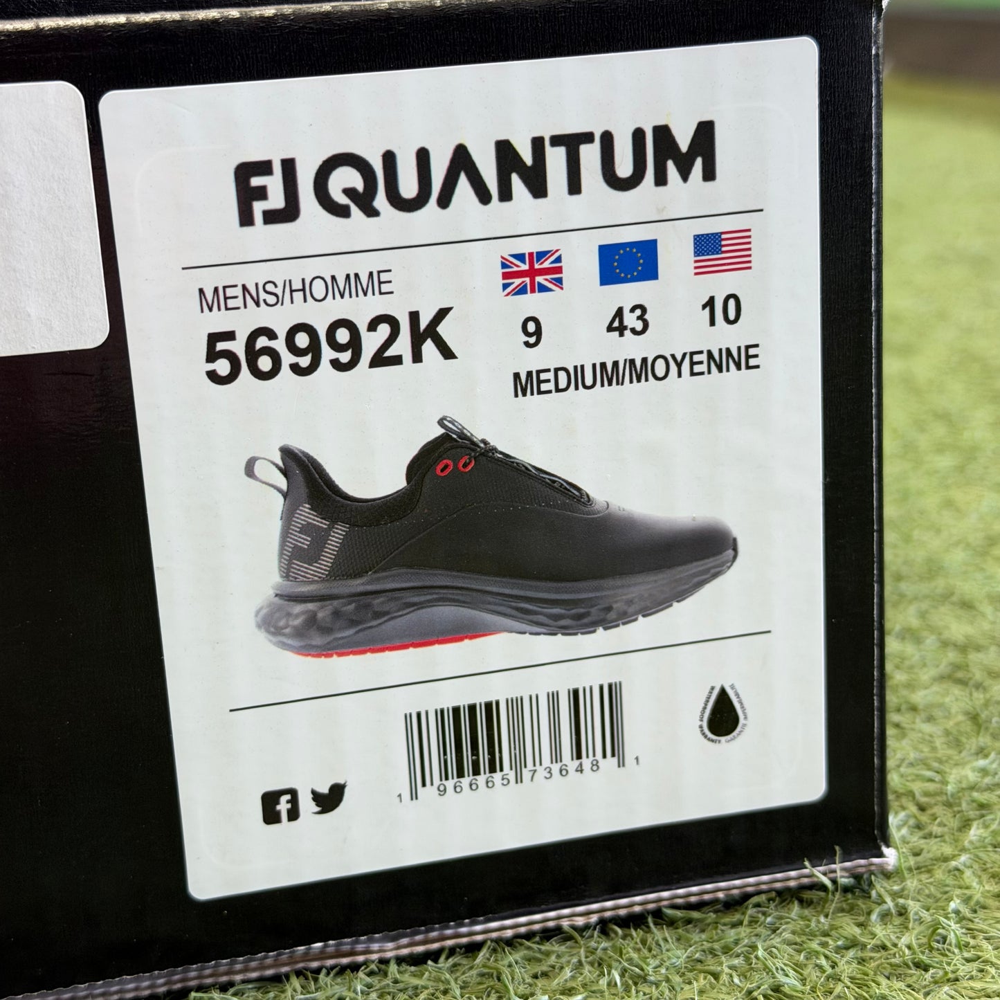 FootJoy Quantum Men's Golf Shoes / UK 9