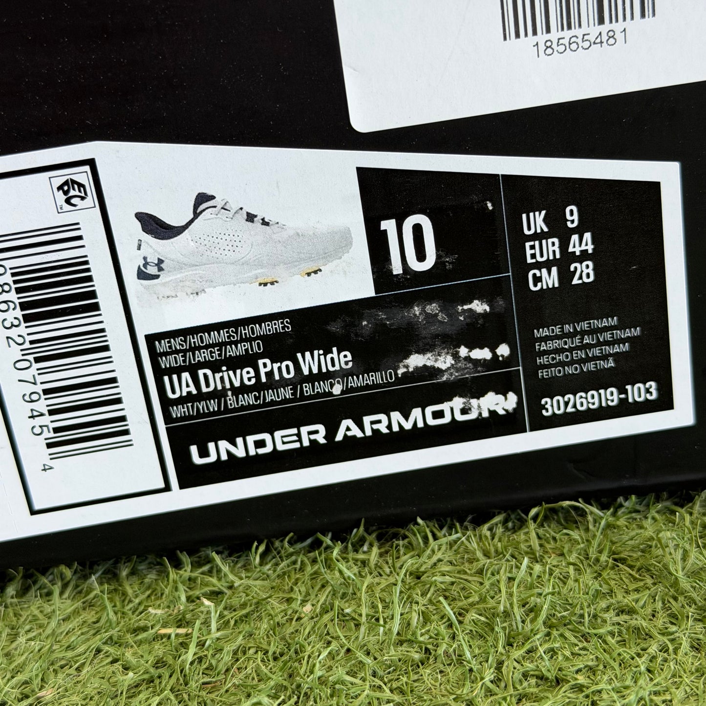 Under Armour Drive Pro Wide Men's Golf Shoes / UK 9