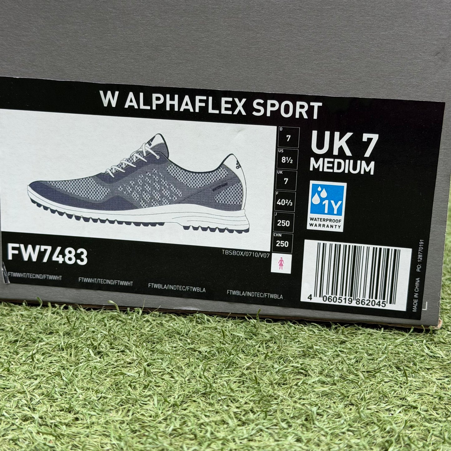 adidas Alphaflex Sport Women's Golf Shoes / UK 7