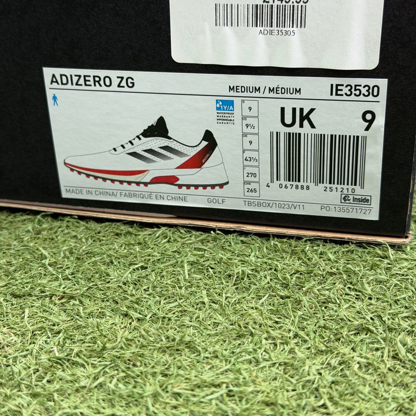 adidas Adizero ZG Men's Golf Shoes / UK 9