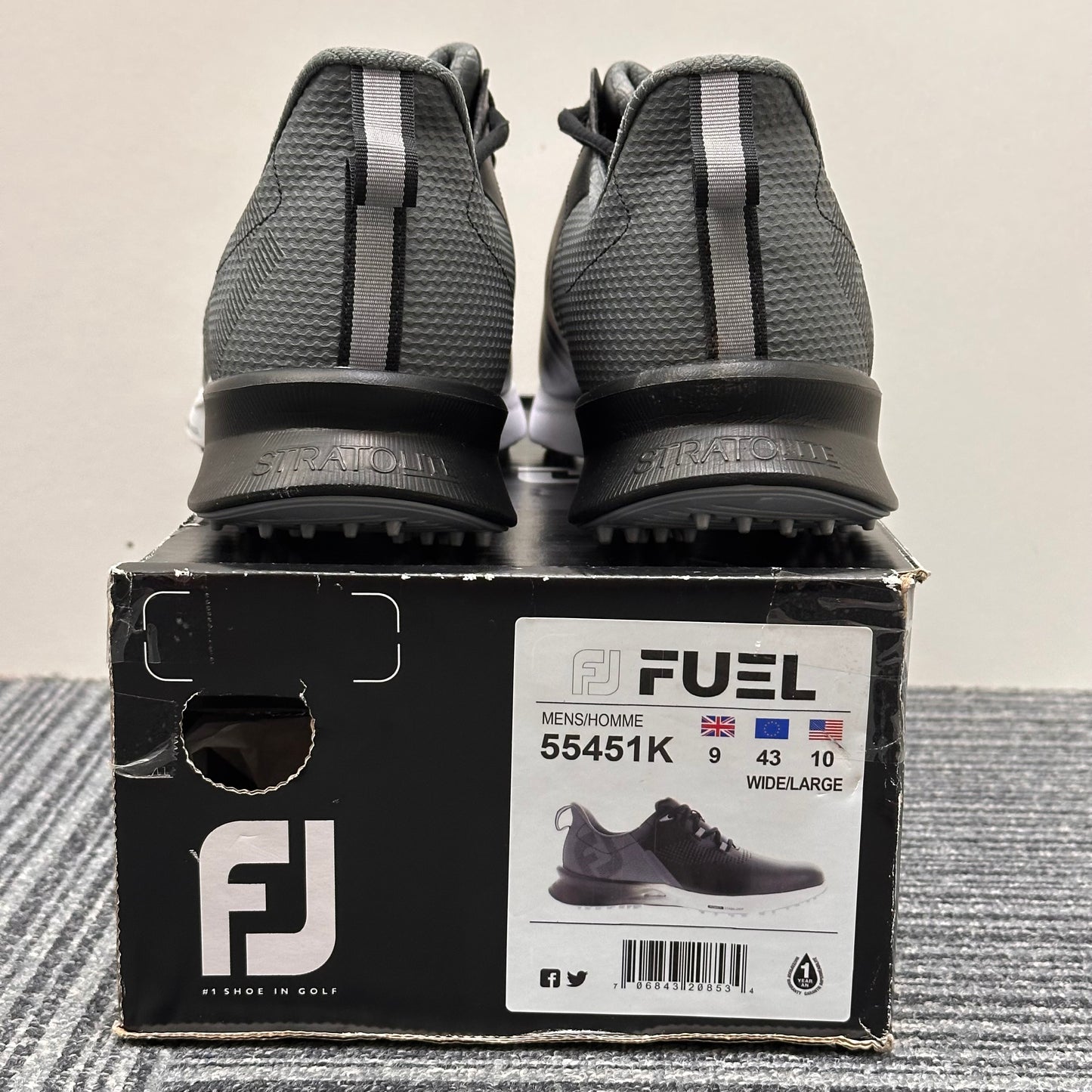FootJoy Fuel Men's Golf Shoes / UK 9 (Wide)