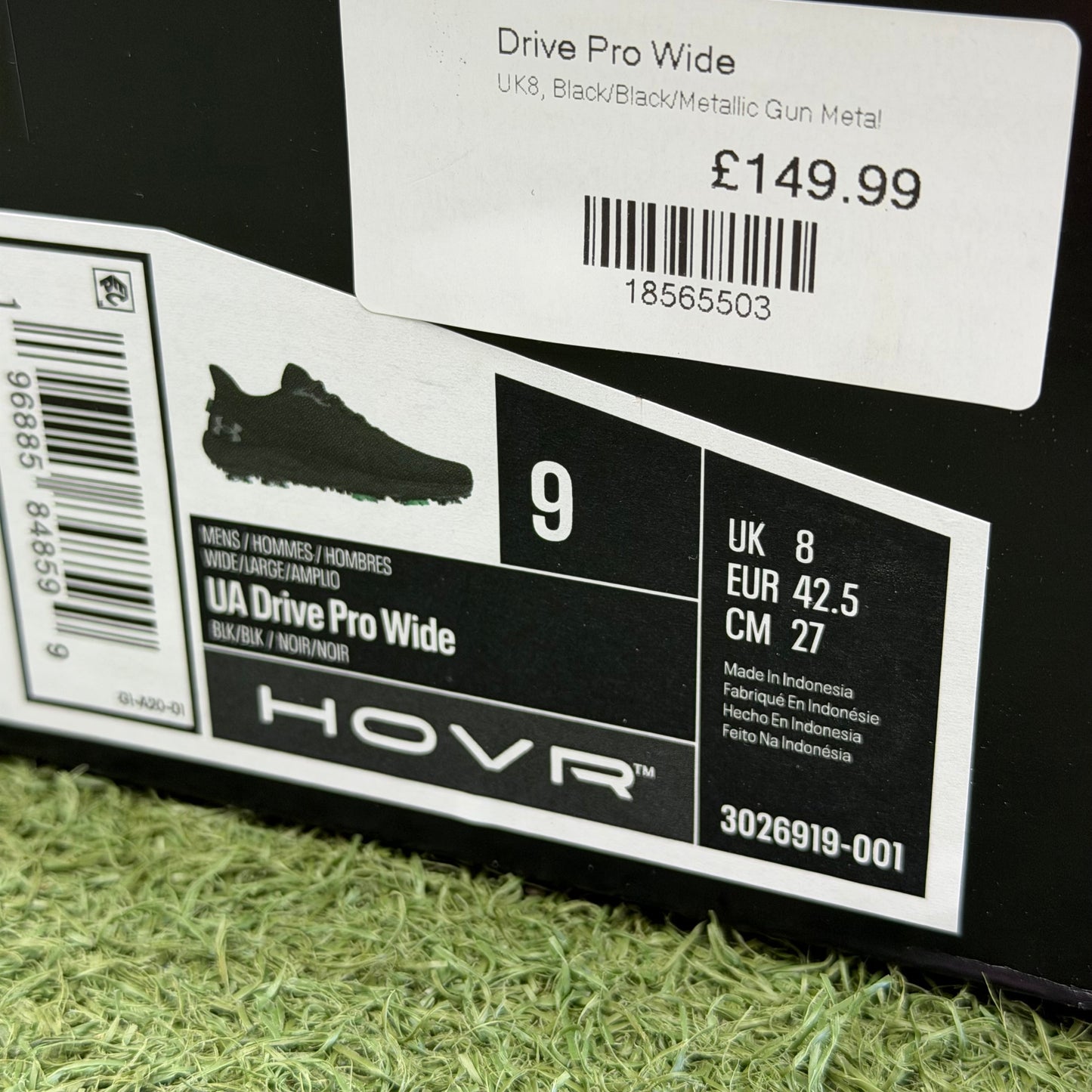 Under Armour Drive Pro Wide Men's Golf Shoes / UK 8