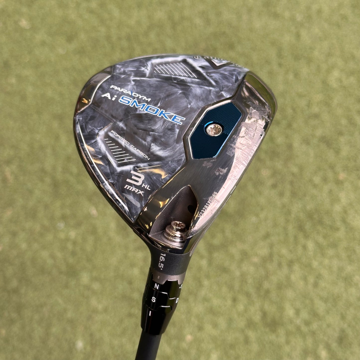 Callaway Paradym Ai Smoke Max #3HL Fairway Wood / 16.5 Degree / Regular Flex