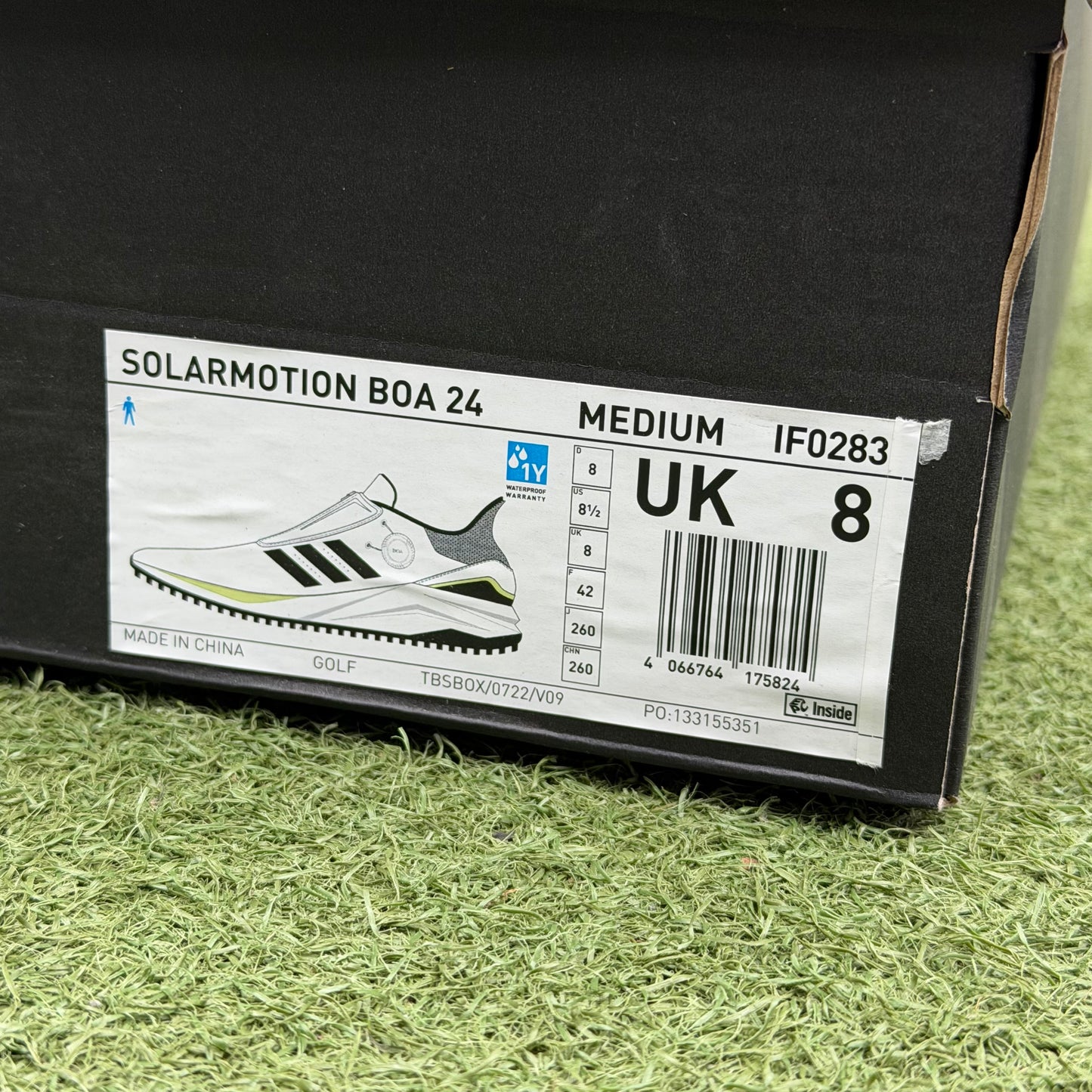 adidas Solarmotion BOA 24 Men's Golf Shoes / UK 8