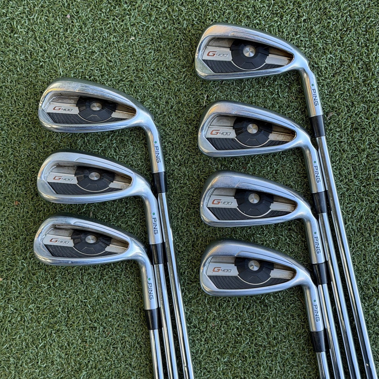 PING G400 Iron Set / 5-PW + UW / Stiff Flex