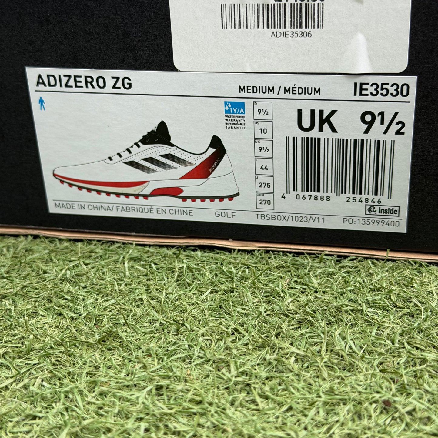 adidas Adizero ZG Men's Golf Shoes / UK 9.5