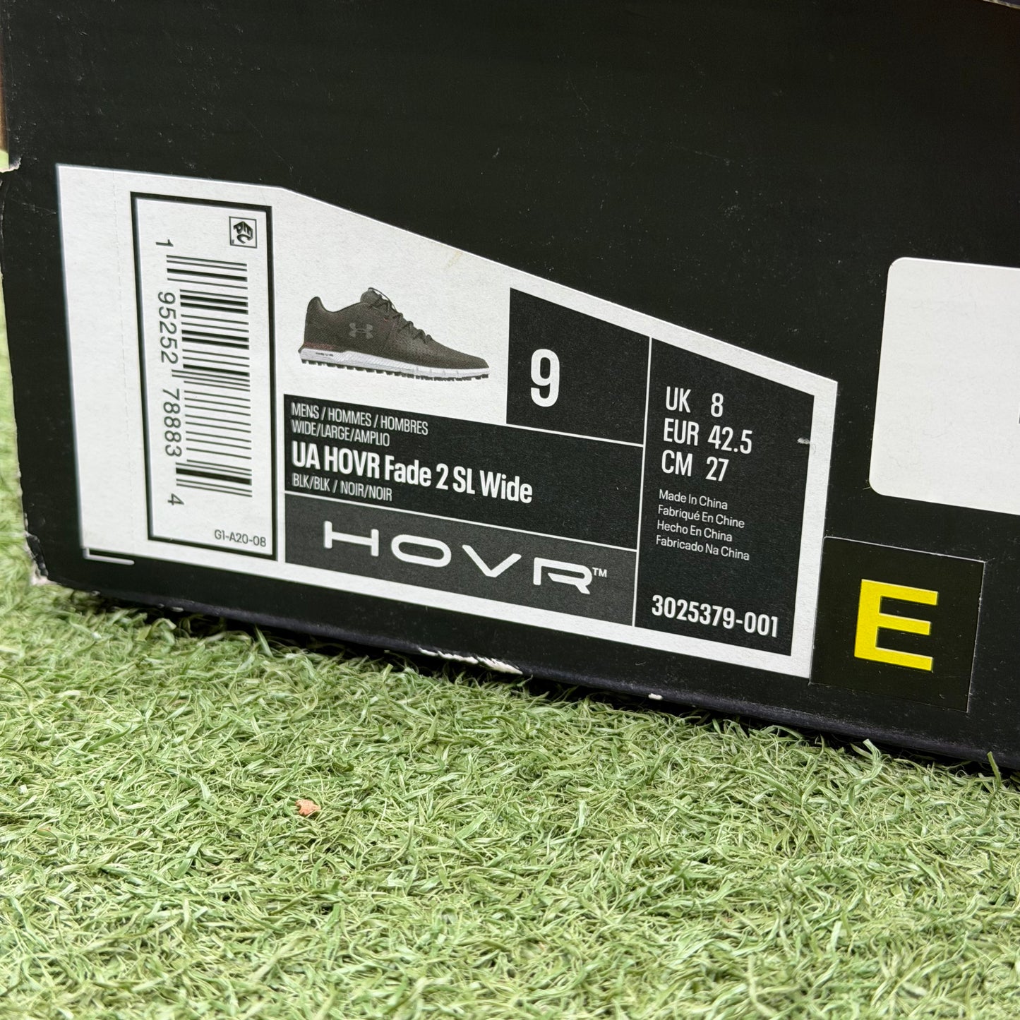 Under Armour HOVR Fade 2 SL Wide Men's Golf Shoe / UK 8