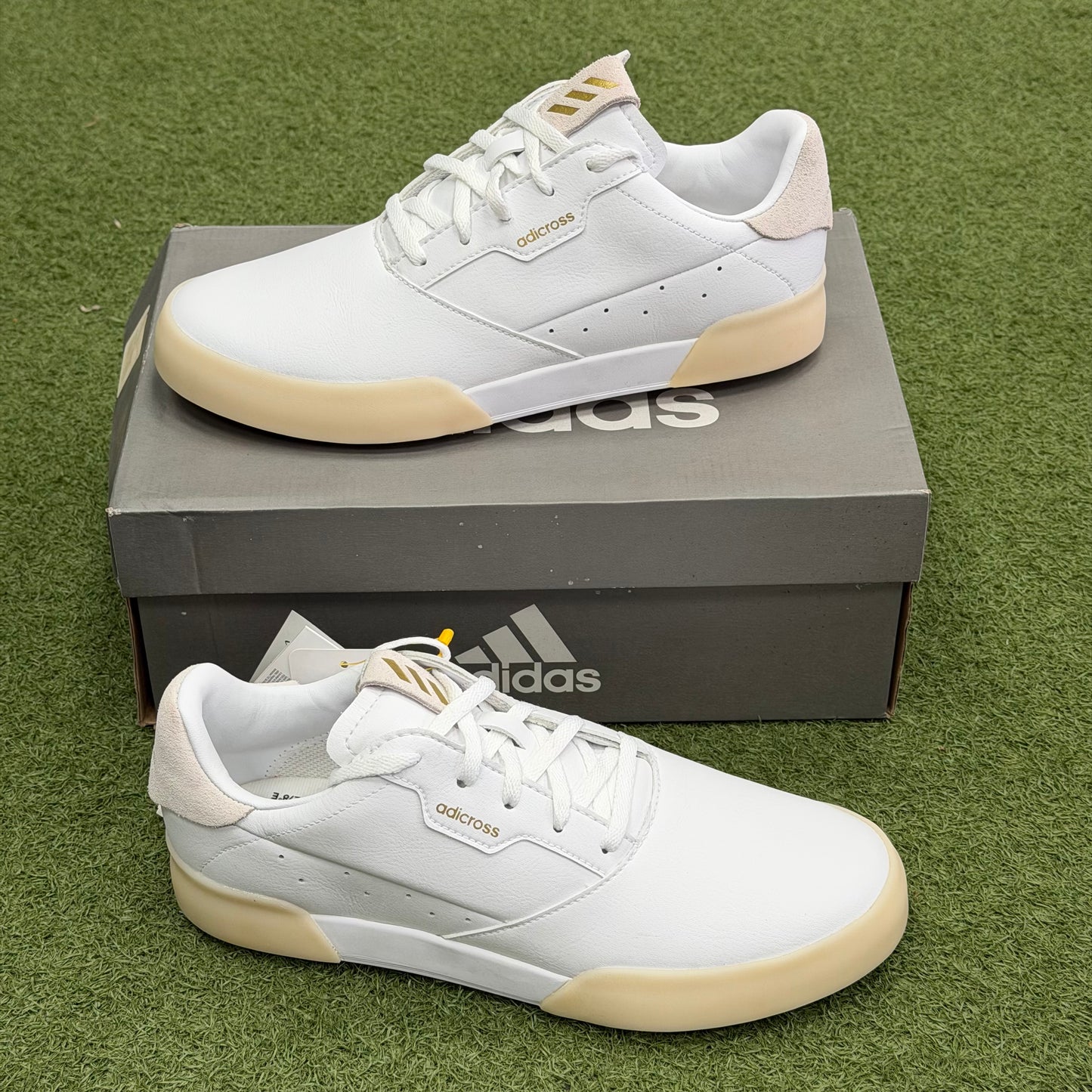 adidas Adicross Retro Junior Golf Shoes / UK 5