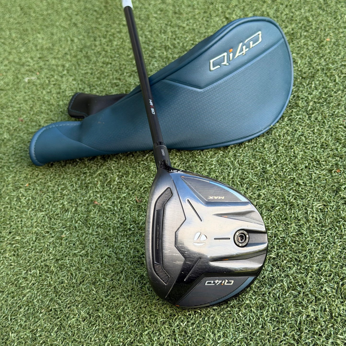 TaylorMade Qi4D Max #7 Fairway Wood / 21 Degree / Regular Flex REAX 50