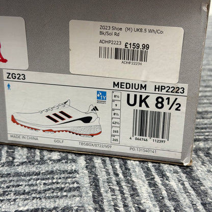 adidas ZG23 Men's Golf Shoes / UK 8.5