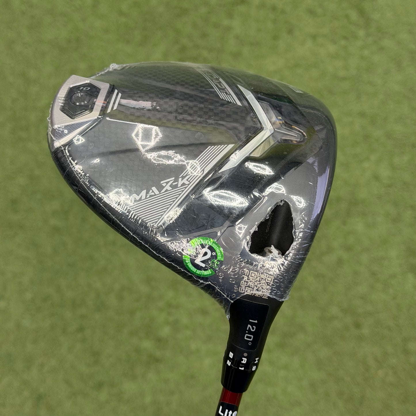 Cobra DS-Adapt Max K Golf Driver / 12 Degree / Senior Flex