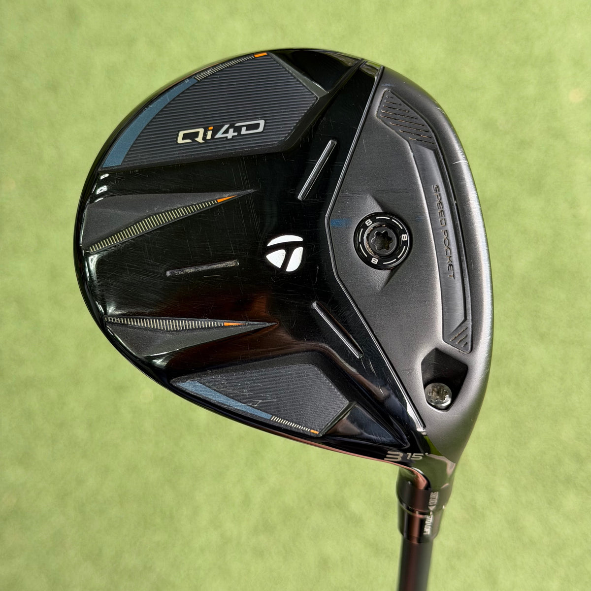 TaylorMade Qi4D #3 Fairway Wood / 15 Degree / Stiff Flex