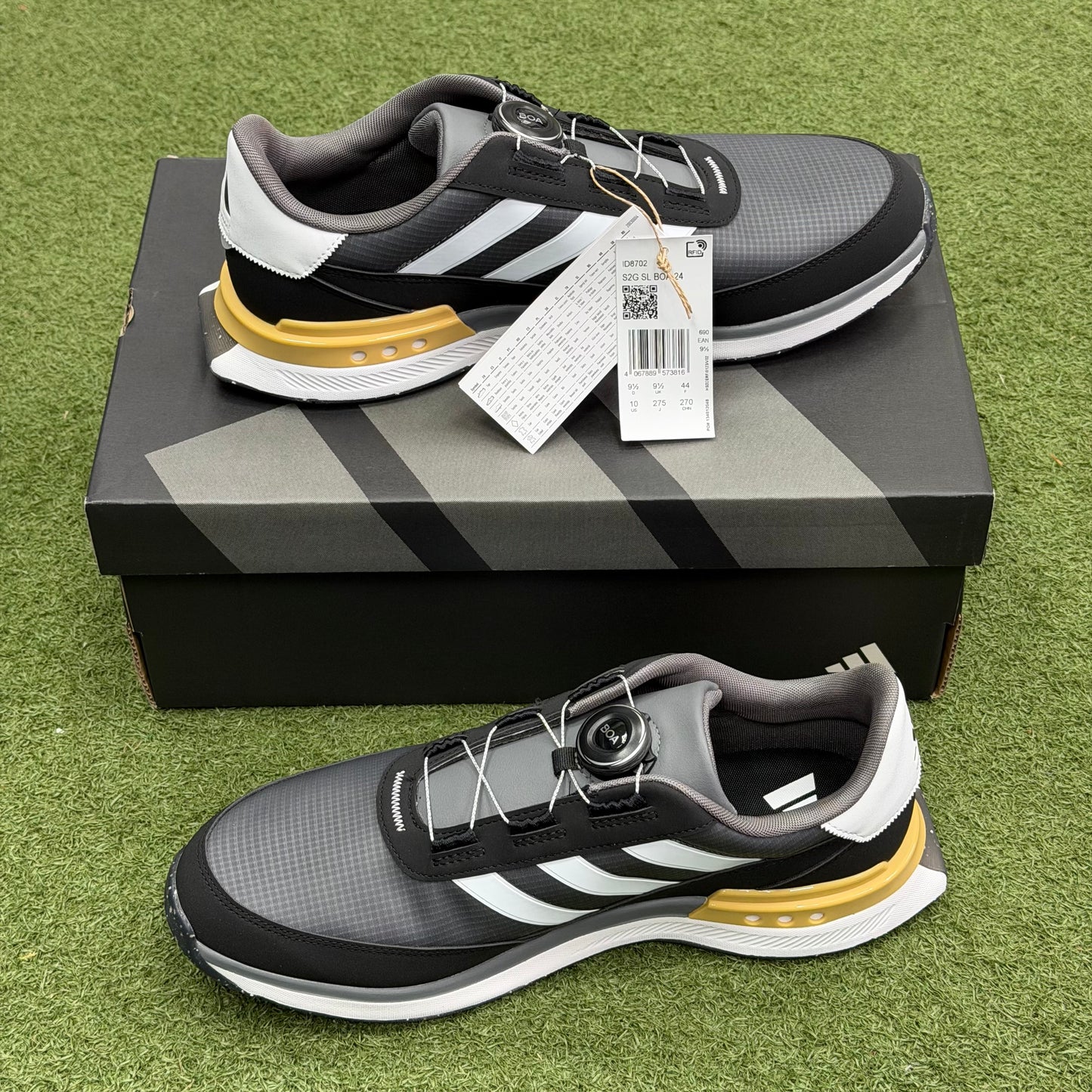 adidas S2G SL BOA 24 Men's Golf Shoes / UK 8.5 Wide
