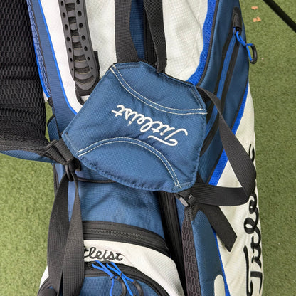 Titleist Golf Stand Bag Navy/White/Blue - Pre Owned Golf 