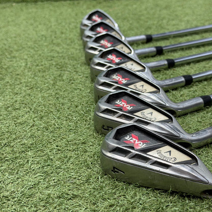 Callaway RAZR X Iron Set / 4-PW / Uniflex / Left Hand - Pre Owned Golf 