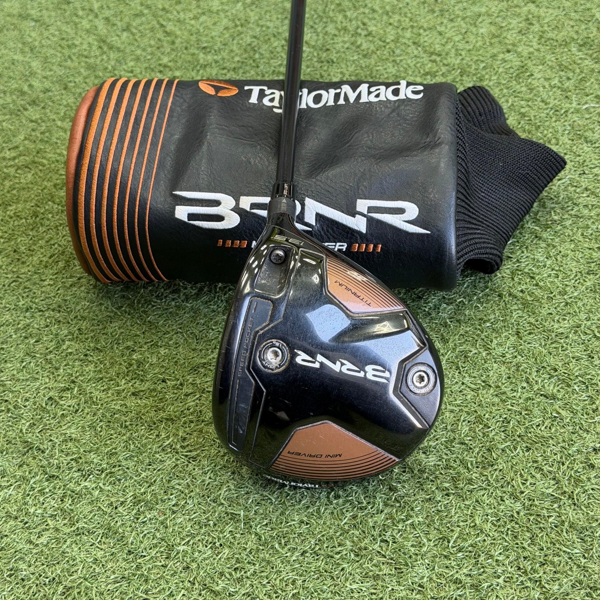 TaylorMade BRNR Mini Driver / 13.5 Degree / Stiff Flex - Pre Owned Golf 