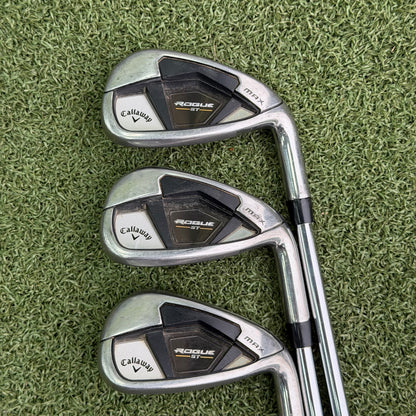 Callaway Rogue ST Max Golf Iron Set / 4-PW / Regular Flex