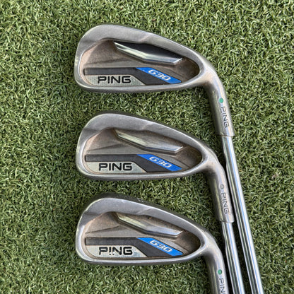PING G30 Golf Iron Set / 5-PW / Stiff Flex