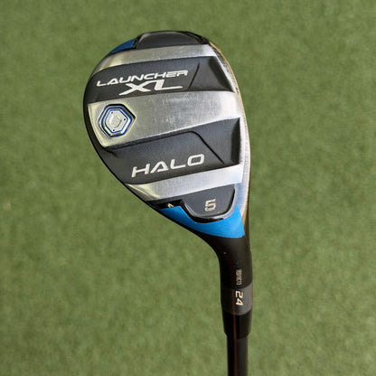 Cleveland Launcher XL Halo #5 Hybrid / 24 Degree / Regular Flex - Pre Owned Golf 