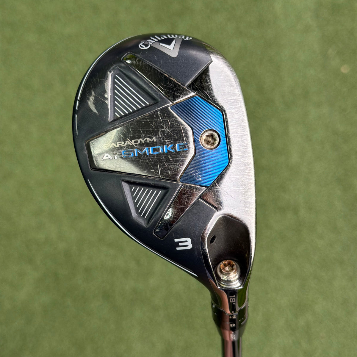 Callaway Paradym Ai Smoke #3 Hybrid / 18 Degree / Senior Flex