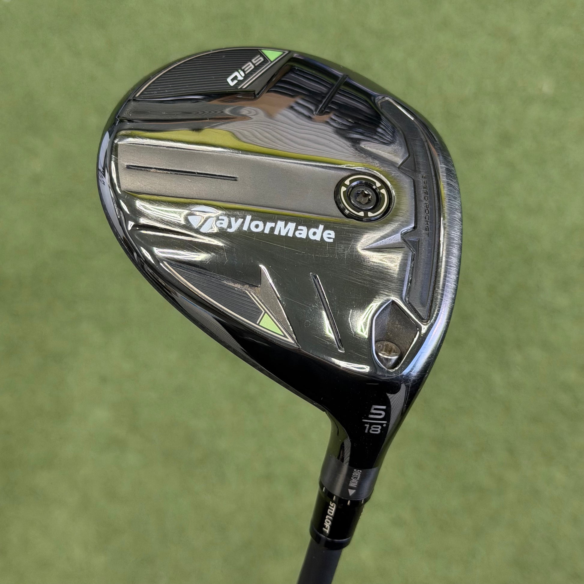 TaylorMade Qi35 #5 Fairway Wood / 18 Degree / Stiff Flex - Pre Owned Golf 