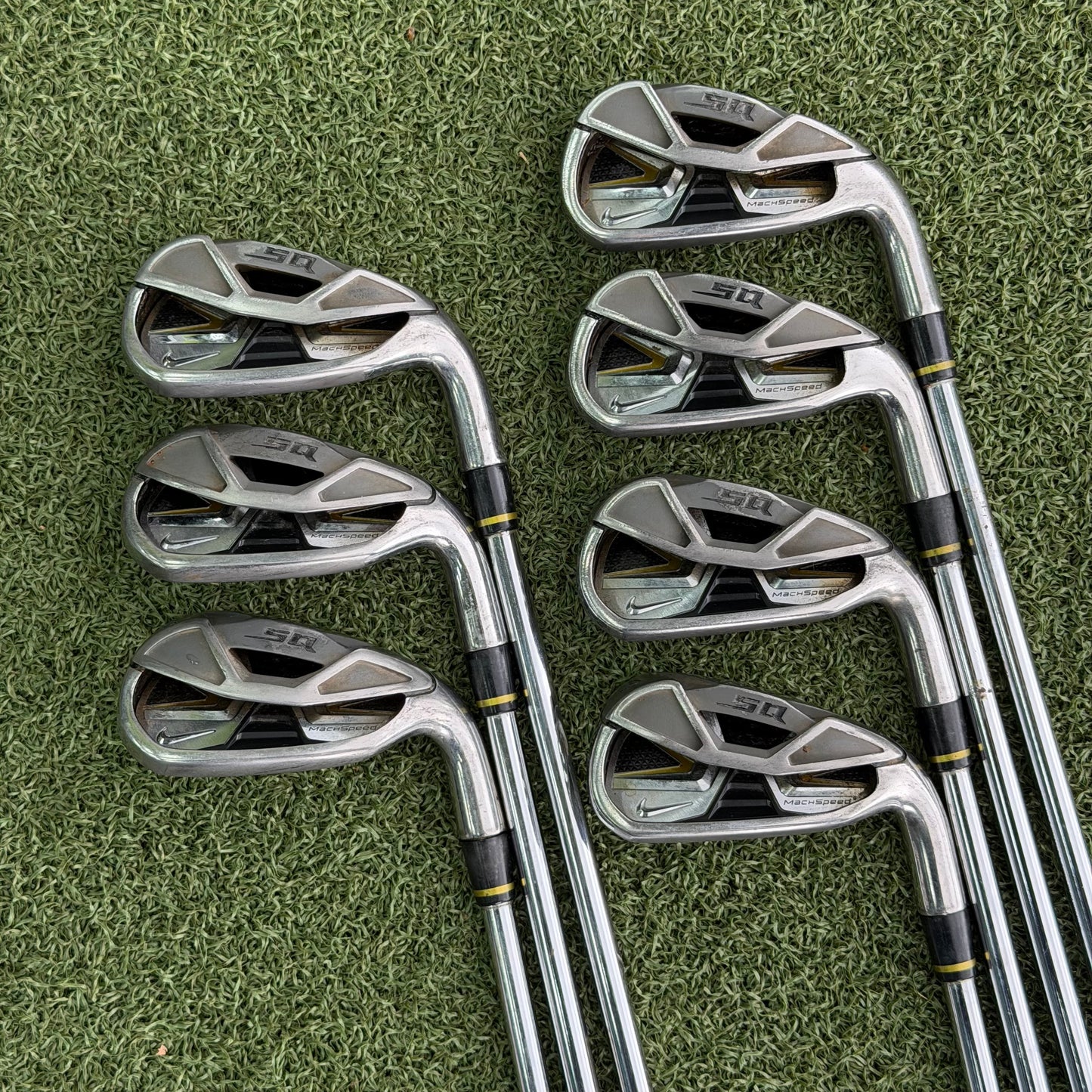 Nike SQ Machspeed Golf Iron Set / 4-PW / Regular Flex