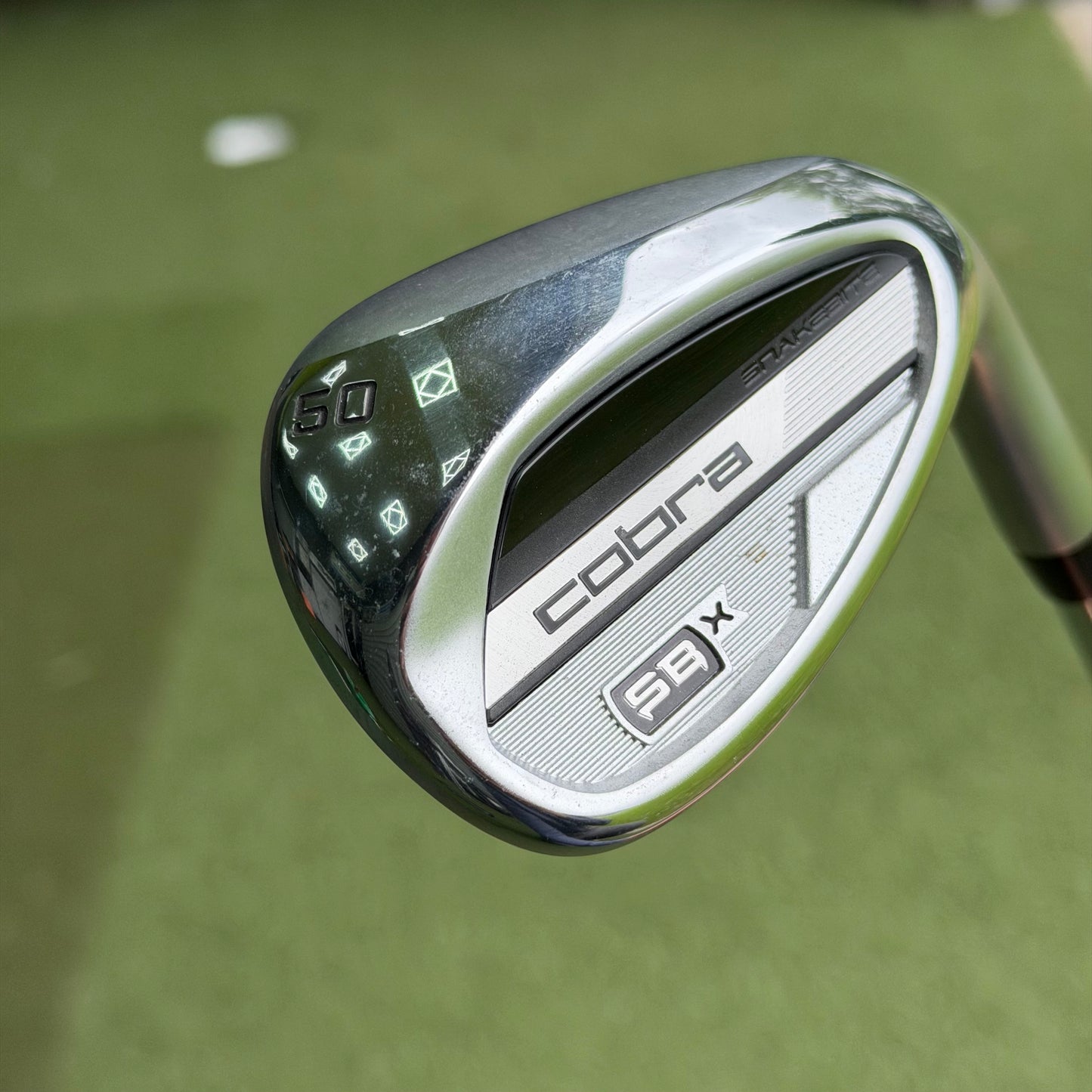 Cobra Snakebite X Satin Chrome Gap Wedge / 50 Degree
