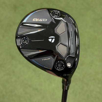 TaylorMade Qi4D Tour #3 Fairway Wood / 15 Degree / Stiff Flex - Pre Owned Golf 