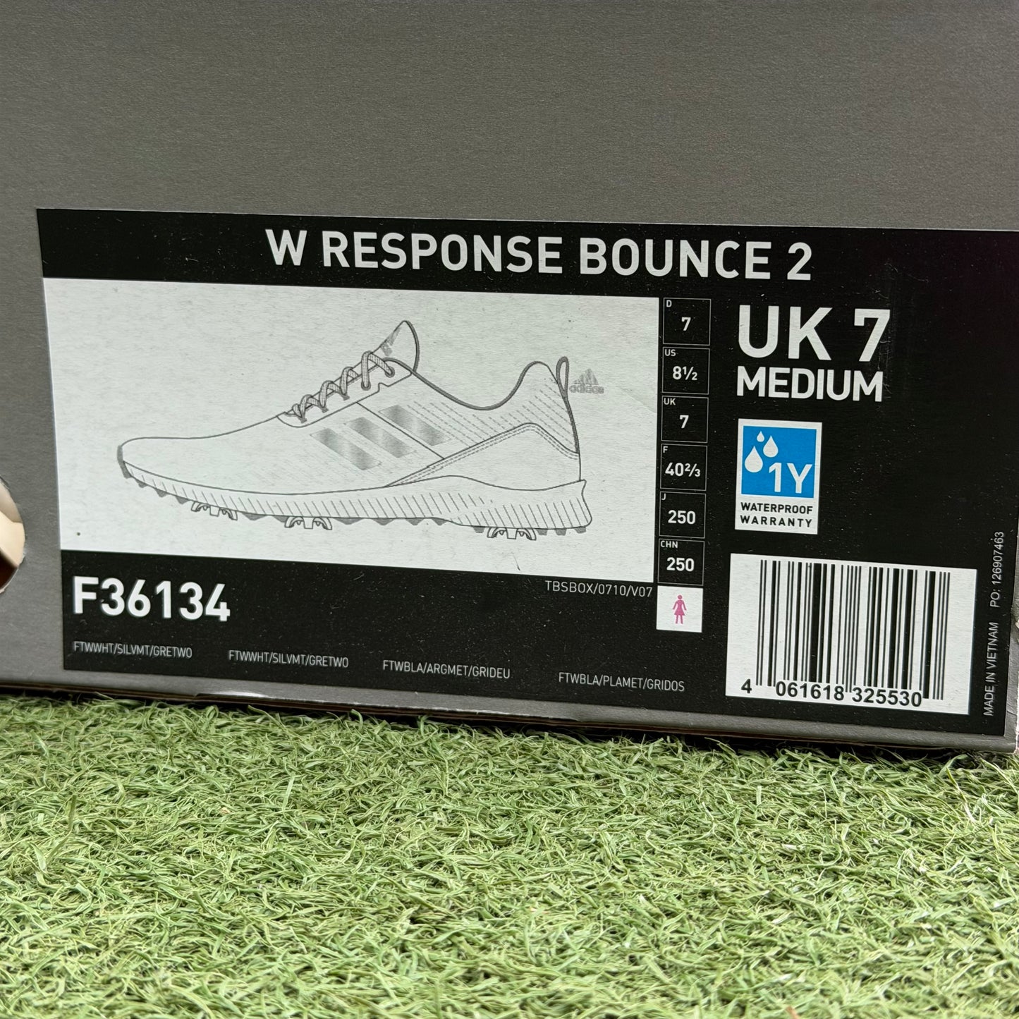 adidas Response Bounce 2 Women's Golf Shoes / UK 7