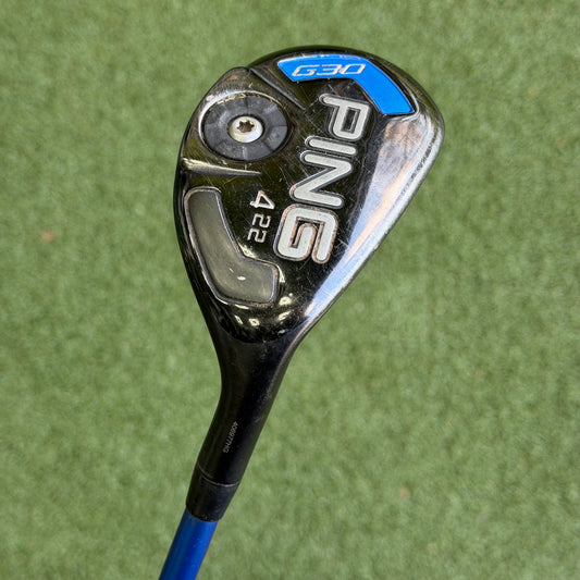 PING G30 #4 Hybrid / 22 Degree / Stiff Flex