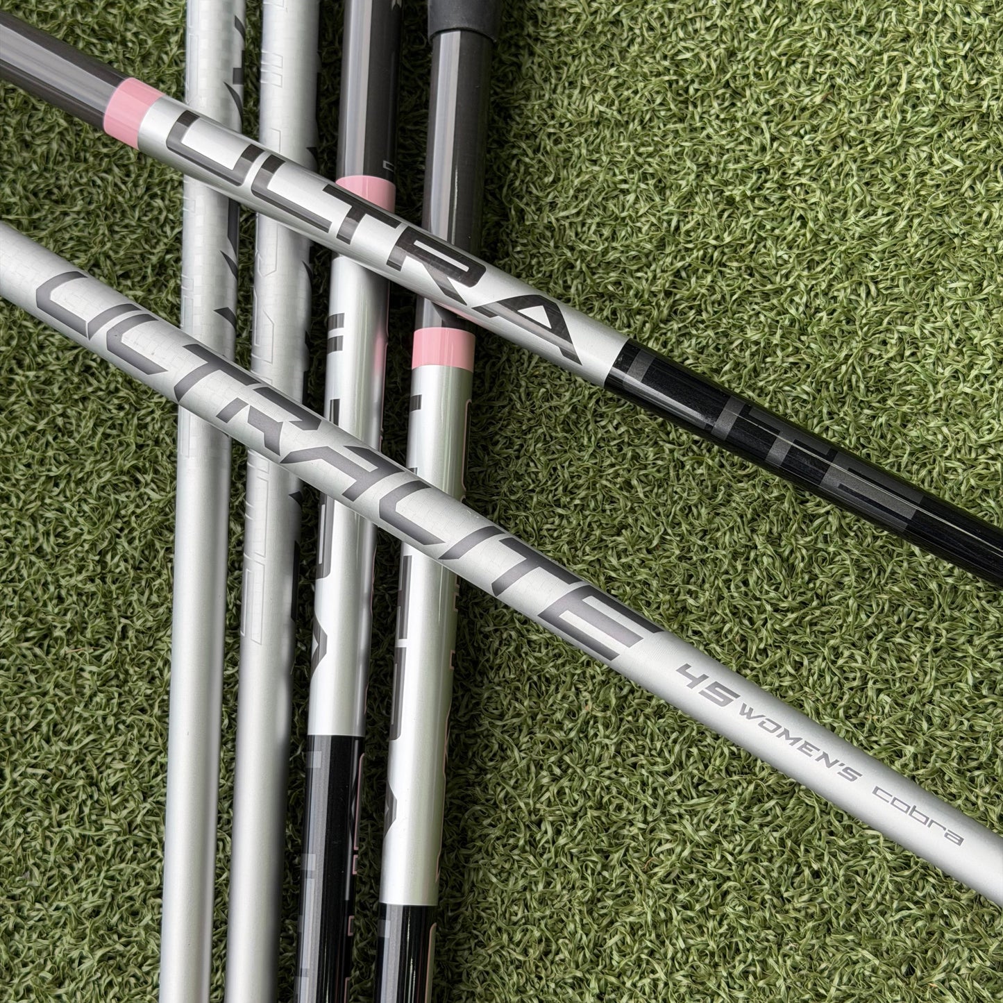 Cobra T-Rail Golf Iron Set / 6-SW / Ladies Flex Graphite Shafts - Pre Owned Golf 
